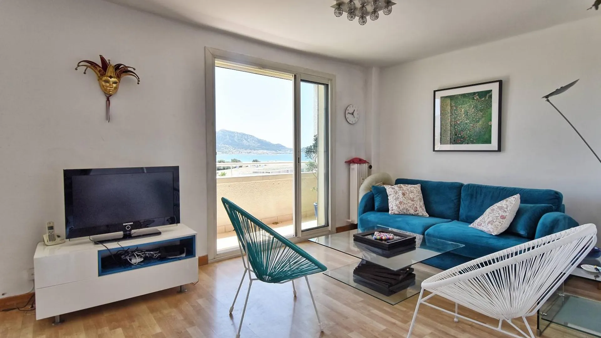 Grand T2 Avec Une Magnifique Vue Mer Et Jo Μασσαλία Γαλλία
